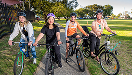 Designed for ‘rusty’ riders, the course will enable women to connect and support each other on their bike riding journey.