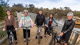 cyclists at pedal palooza event