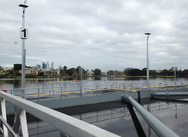Burswood Jetty completion - supports