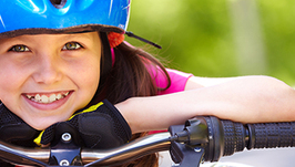 Young bike rider