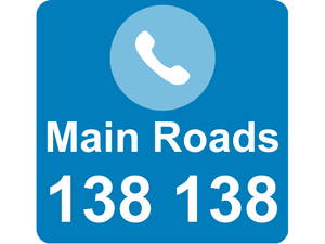 Main Roads phone number 138 138