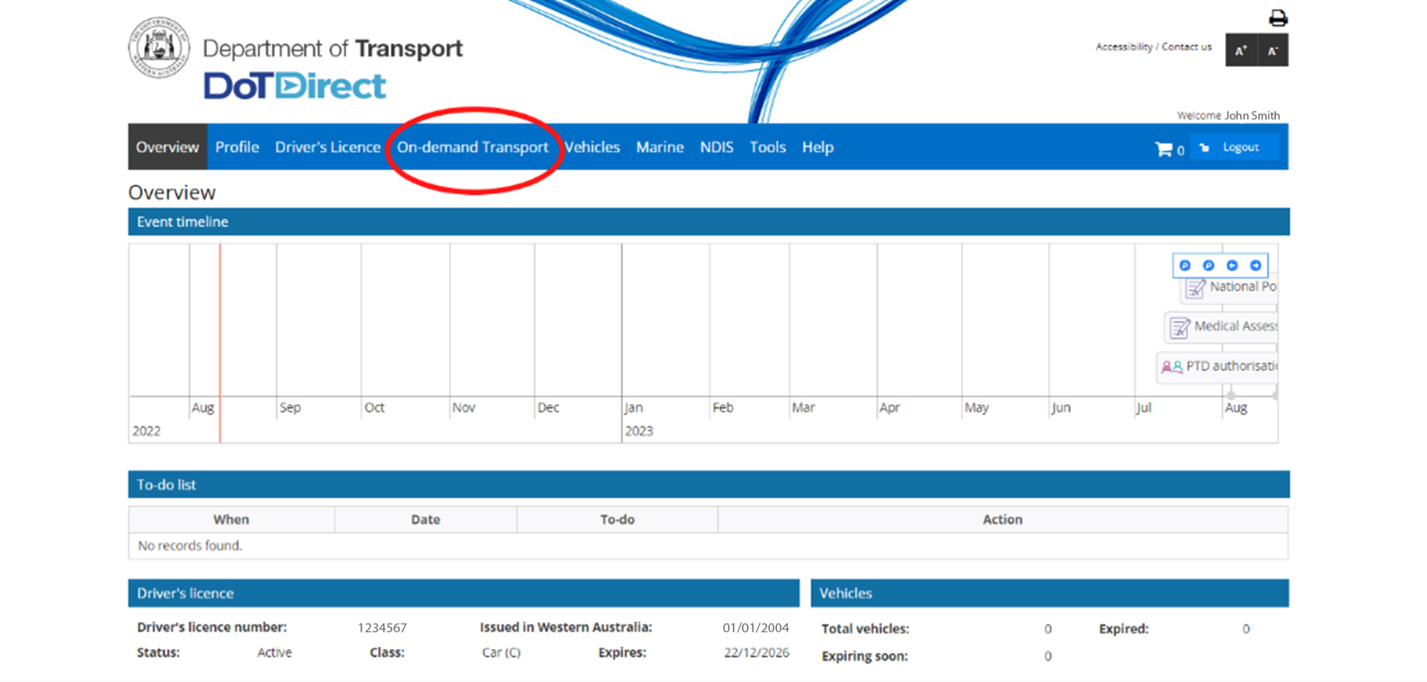 DoT Direct screenshot
