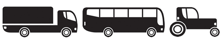 Examples of Medium Rigid vehicles