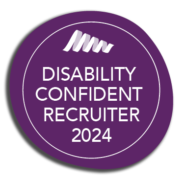 2024 Disability Confident Recruiter logo