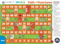 Paths and punctures gameboard sample image