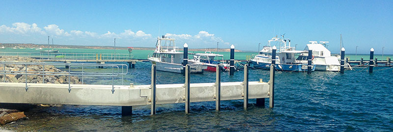 Jetties at Denham Maritime Facility