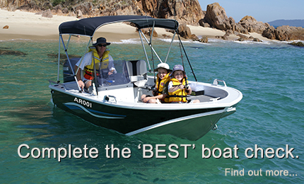 Promotion for Complete 'BEST' boat check