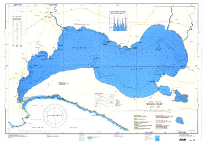 Download high resolution chart for Wilson Inlet