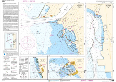 Low resolution chart for Ocean Reef to Cape Peron side B