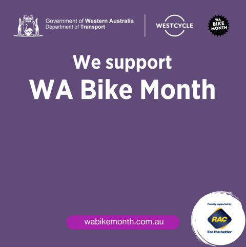 Bike Month create your own promotion - purple