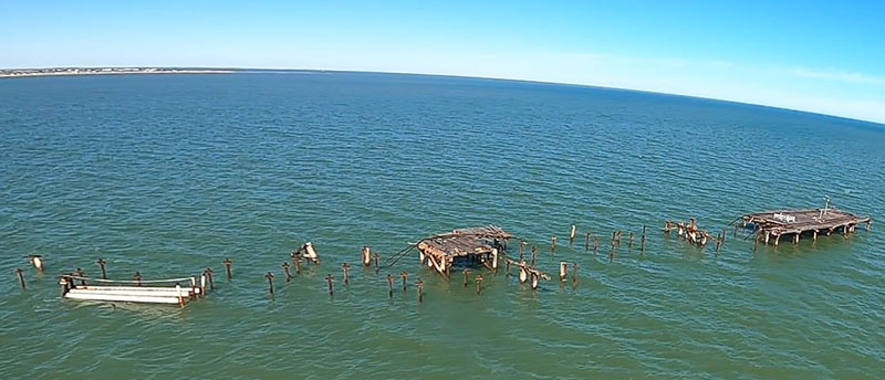 One Mile Jetty - Stage 1: Emergency deconstruction and timber salvage  
