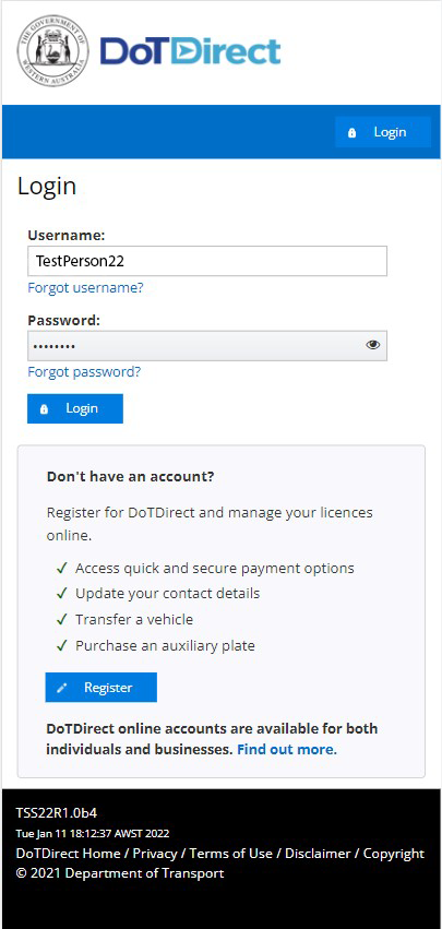 DoT Direct screenshot