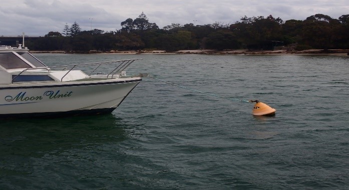 A clean buoy with good buoyancy