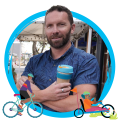 Bike Month ambassador Stan Shaw